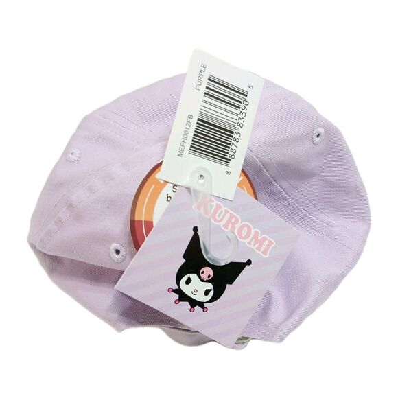 Hello Kitty and Friends Kuromi Ball Cap New With Tags Adjustable Lavender Purple - Picture 6 of 8